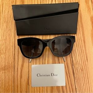 Dior Black Cat-Eye Sunglasses